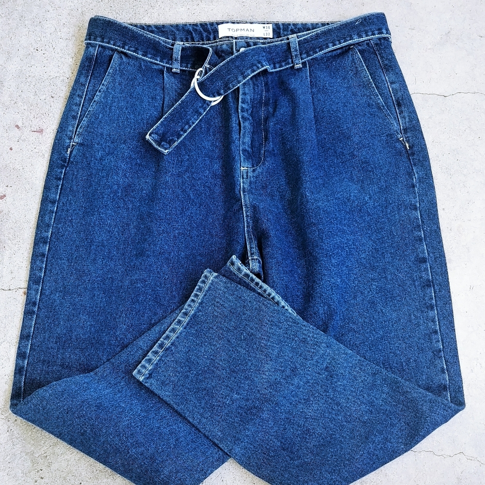 Topman low & cropped jeans NWT.